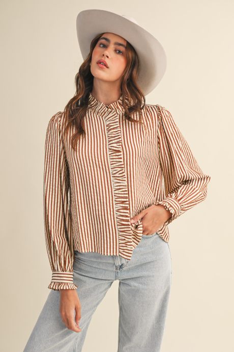 MTP4319-PECAN STRIPE
